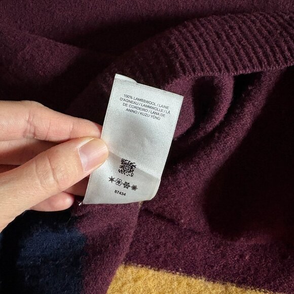 Fred Perry 100% Lambswool Cardigan Sweater - Men's Size XL - Red - Picture 6 of 8